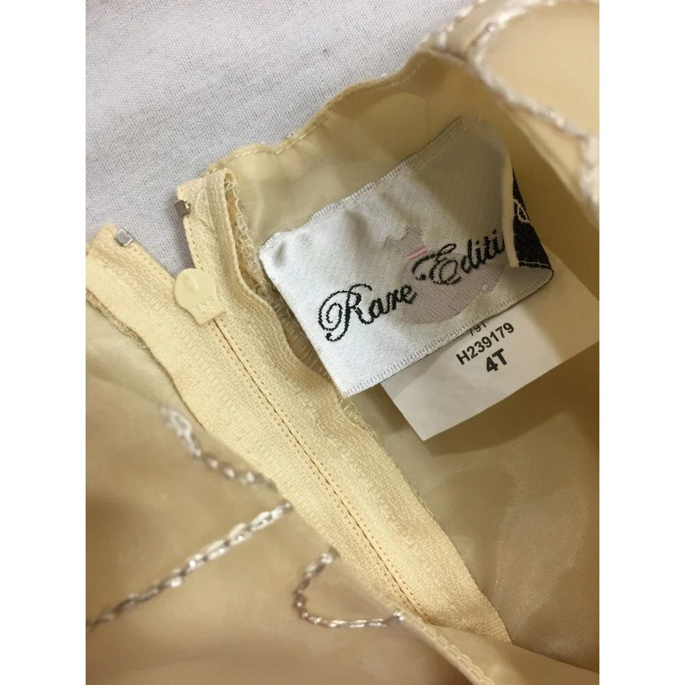RARE EDITIONS GIRLS DRESS SIZE 4T